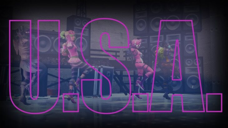 【Fortnite】フォートナイトで DA  PUMP のU.S.A.踊ってみた！！！【Crazy Raccoon】