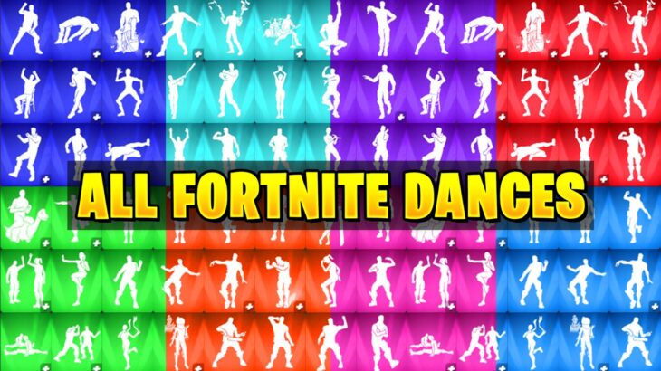 ALL DANCES IN FORTNITE BATTLE ROYALE  (OG)