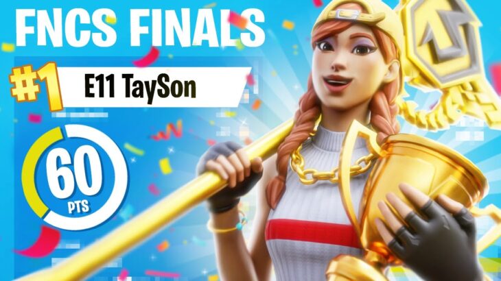 1ST PLACE in FNCS Solo WINNING $80,000 | TaySon