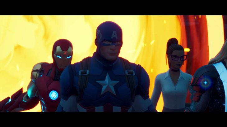 Avengers: Endgame Famous scene in fortnite .フォートナイトでエンドゲームの名場面再現！”Avengers Assemble” Scene .
