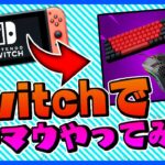 【フォートナイト】キーマウでSwitch版フォトナやってみた！【Fortnite】