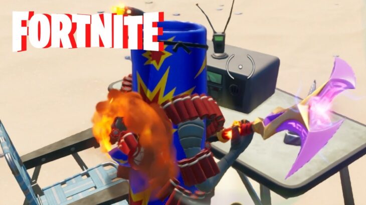 【フォートナイト クエスト】CBラジオとインタラクトする サニー【Fortnite / TK】