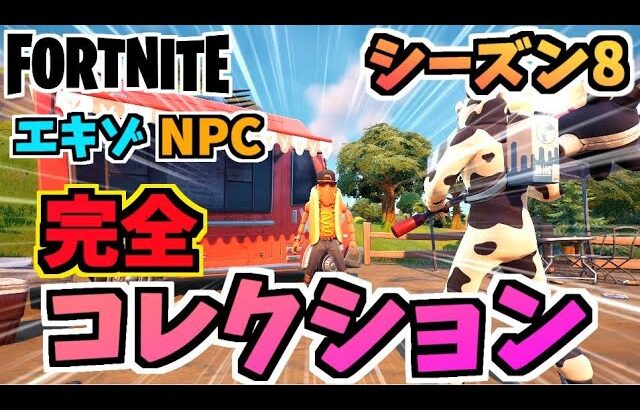 【フォートナイト】NPCキャラクターエキゾチック武器完全コレクションチャプター2シーズン8【Fortnite】