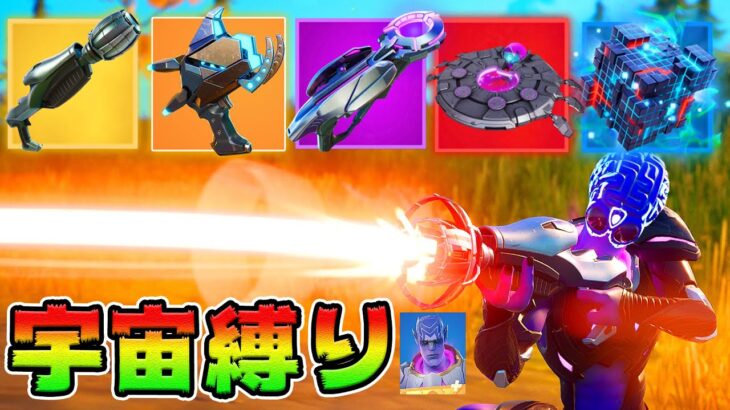 エイリアン武器だけでビクロイを目指せ！【フォートナイト】