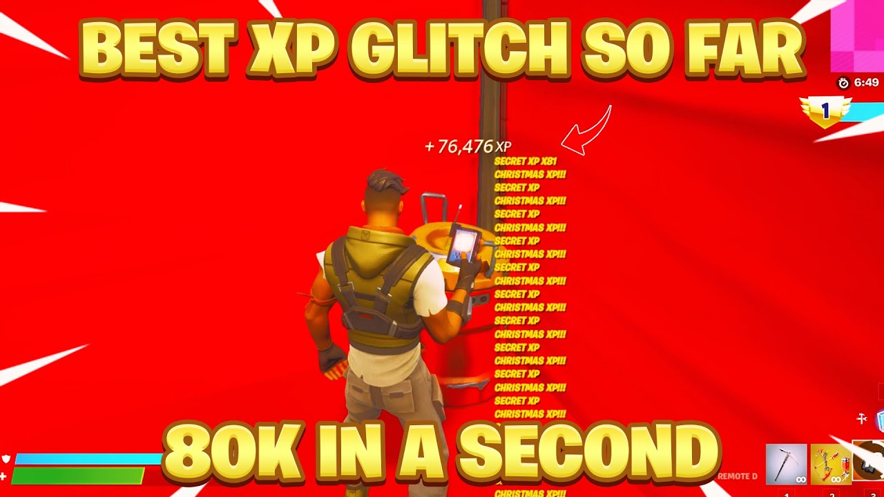 New Map For Insane Afk Creative Xp Glitch 80k Per Second フォートナイト動画まとめ