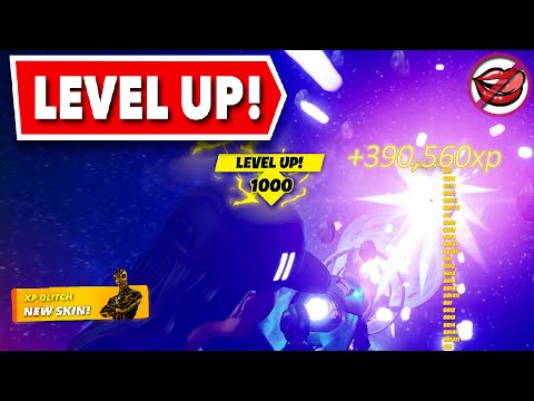 🤭New XP glitch [無限XP完全放置] 【fortnite/フォートナイト】