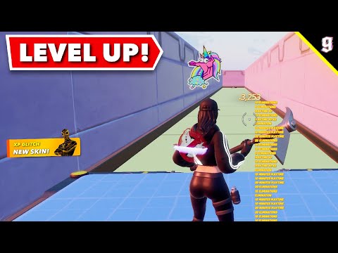 🤭New XP glitch [無限XP完全放置] 【fortnite/フォートナイト】