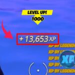 【3秒で14,000XP!!】ボタンを押すだけで大量経験値！無限XPバグのやり方!!【フォートナイト/Fortnite】【チャプター３最新】AFK XP Glitch