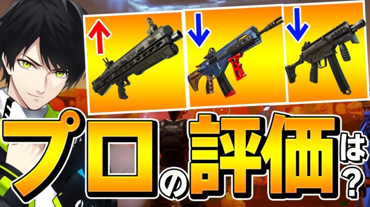 「チャプター3武器への弱体化と強化」でネフライトが公式に物申す！！【フォートナイト/Fortnite】