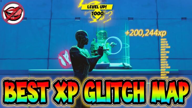 🤭Best new AFK xp glitch map [無限XP完全放置] 【fortnite/フォートナイト】