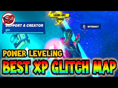 🤭Best new AFK xp glitch map [無限XP完全放置] 【fortnite/フォートナイト】