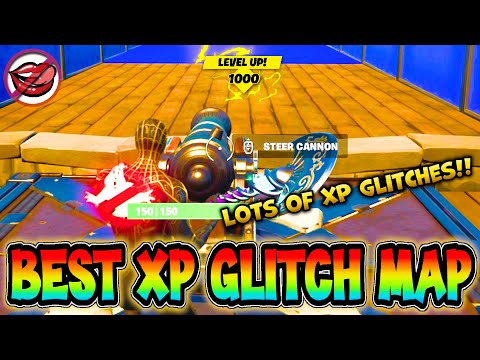 🤭Best new AFK xp glitch map [無限XP完全放置] 【fortnite/フォートナイト】