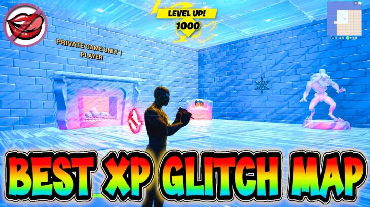 🤭Best new AFK xp glitch map [無限XP完全放置] 【fortnite/フォートナイト】