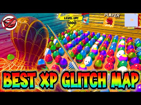 🤭Best new AFK xp glitch map [無限XP完全放置] 【fortnite/フォートナイト】