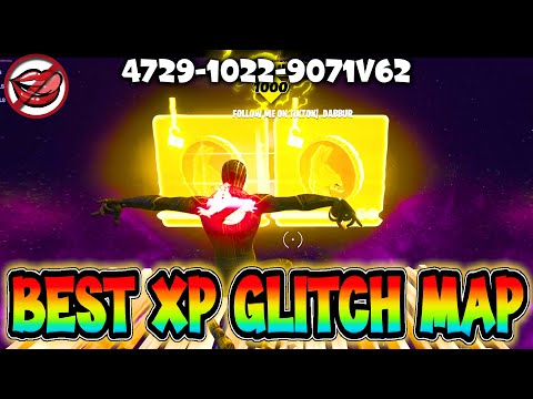 🤭Best new AFK xp glitch map [無限XP完全放置] 【fortnite/フォートナイト】