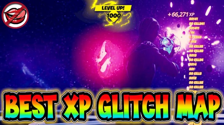 🤭Best new AFK xp glitch map [無限XP完全放置] 【fortnite/フォートナイト】