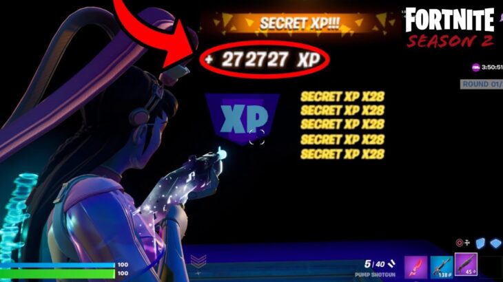 Fortnite *BEST SEASON 2* AFK XP GLITCH In Chapter 3! (MAP CODE  + 272,727 XP)