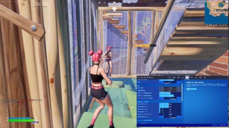 【フォートナイト】フリークなしでも神視点になれる最強感度設定公開！！【Fortnite/フォトナ】【キル集】