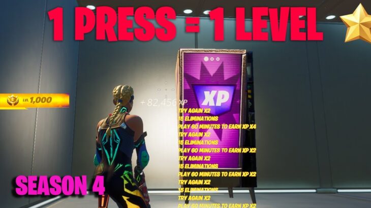 FORTNITE CHAPTER 3 SEASON 4 EASY XP GLITCH MAP! (200K XP MAP)