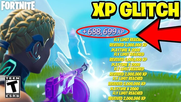 NEW WORKING XP GLITCH CREATIVE MAP CODE IN FORTNITE SEASON 4! (680,000 XP PER MINUTE)