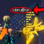 BEST Fortnite * SEASON 4* AFK XP GLITCH In Chapter 3! (MAP CODE  + 881,601 XP)