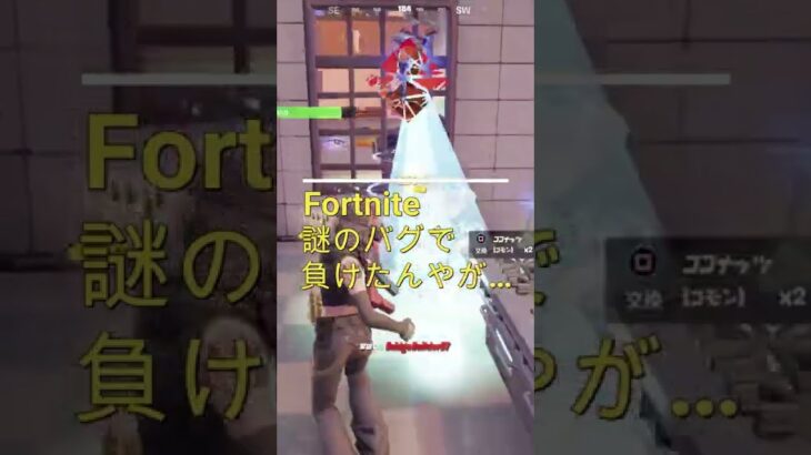 【EPICさんなんとかして！】フォートナイト謎のバグで負けたんやが……。[ EPIC, do something! ] mysterious bug in Fortnite. #shorts