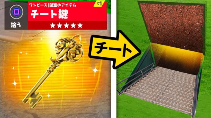 チートの鍵を使って誰も入れない金庫に入ってみたらwｗｗ【フォートナイト / Fortnite】