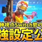 神視点になれるスイッチ最強設定を公開します！＋神キル集【フォートナイトスイッチ最強設定】