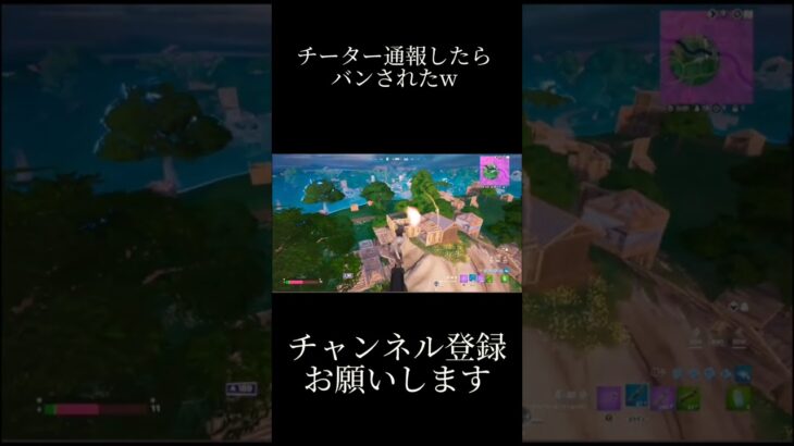 チーターを通報したらチーターがバンされたw [フォートナイト/Fortnite]