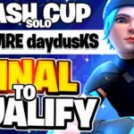 【ソロ4位】4TH PLACE in SOLO CASH CUP 【フォートナイト/Fortnite】