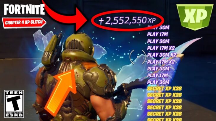 Fortnite *OVERPOWERED* AFK XP GLITCH In Season 1 Chapter 4! (2 MILLION XP)