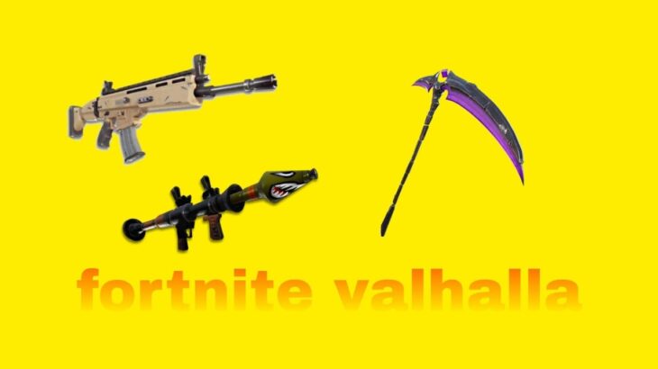 Fortnite creative Valhalla  legendary keys for mythic store