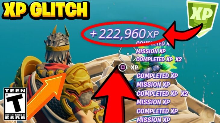 NEW INSANE AFK XP GLITCH in Fortnite Chapter 4 Season 1 (200,000 XP PER MINUTE)