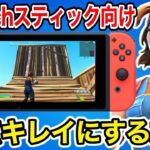 Switchスティック勢向け！視点をキレイにする方法【フォートナイト】