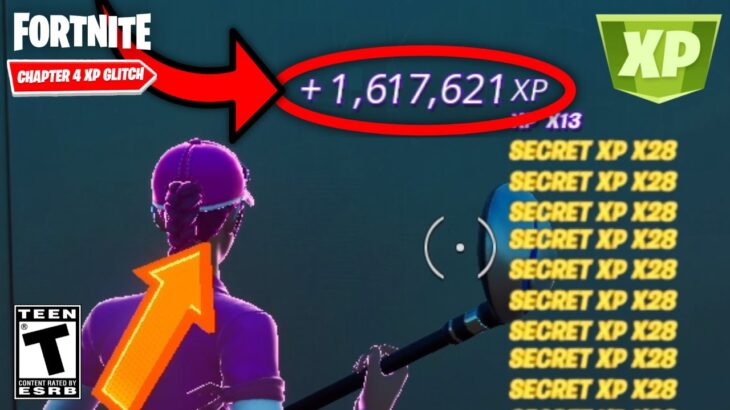 THE BEST Fortnite *SEASON 1 CHAPTER 4* AFK XP GLITCH In Chapter 4! (1.6 MILLION XP!)