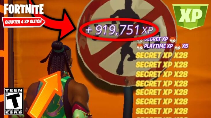 THE BEST Fortnite *SEASON 1 CHAPTER 4* AFK XP GLITCH In Chapter 4! (OVER 1 MIL XP!)