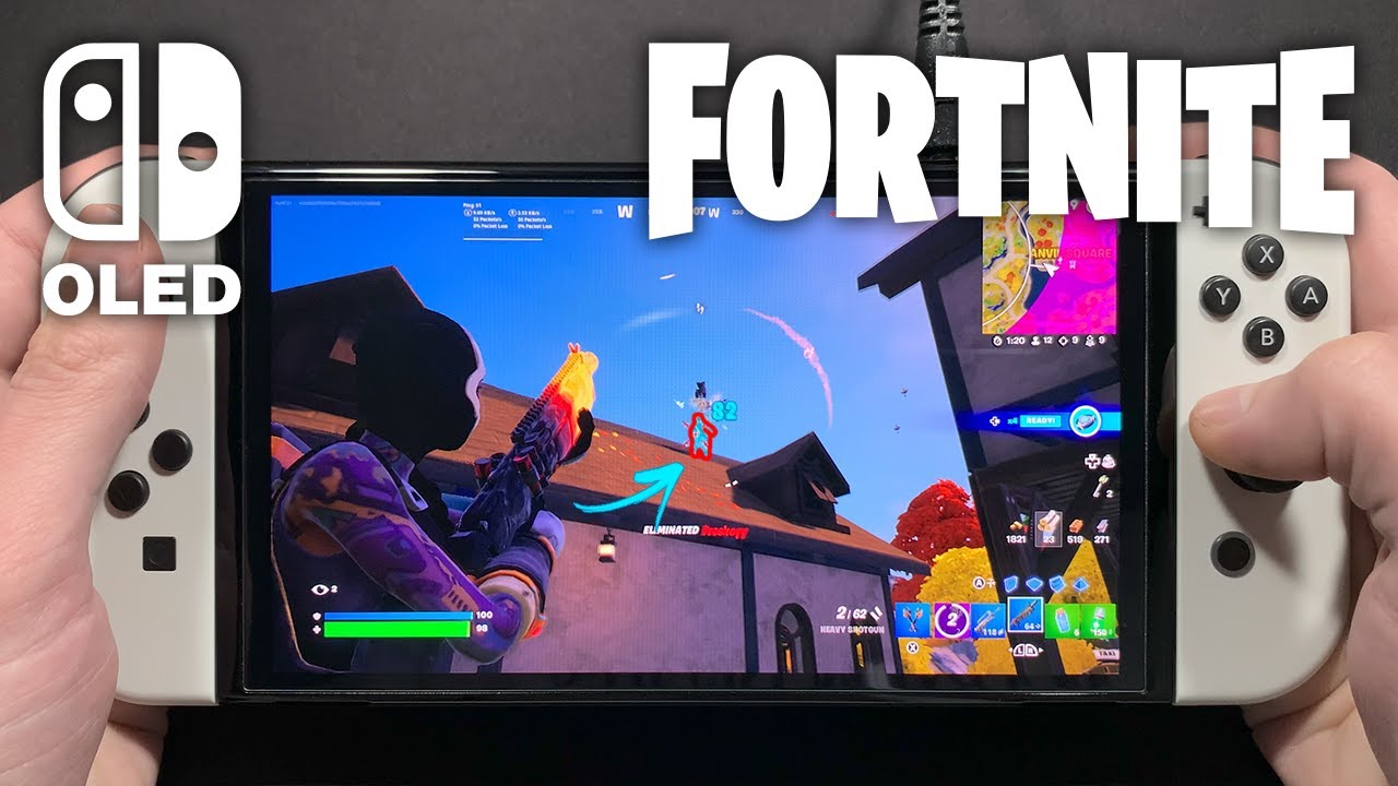 Fortnite On Nintendo Switch OLED 170 Fortnite On Nintendo Switch OLED 170 