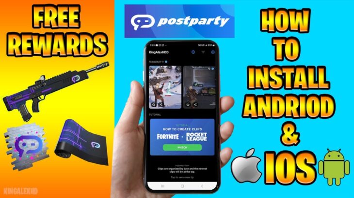 How To Install & Download Post Party Apps Fortnite On Any IOS & Android Mobile Device On Chapter 4!