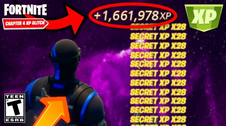 UNLIMITED XP Fortnite *SEASON 1 CHAPTER 4* AFK XP GLITCH In Chapter 4! (1.6 MILLION XP)