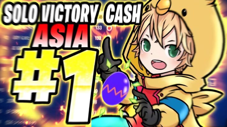 ソロビクトリーキャッシュカップ 👑1位👑SOLO VITORY CASH CUP 1ST PLACE！！【FORTNITE/フォートナイト】