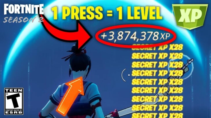 NEW Fortnite *SEASON 2 CHAPTER 4* AFK XP GLITCH In Chapter 4!