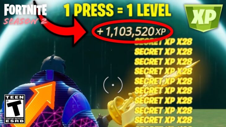 OVERPOWERED Fortnite *SEASON 2 CHAPTER 4* AFK XP GLITCH In Chapter 4! (OVER 1MIL XP)