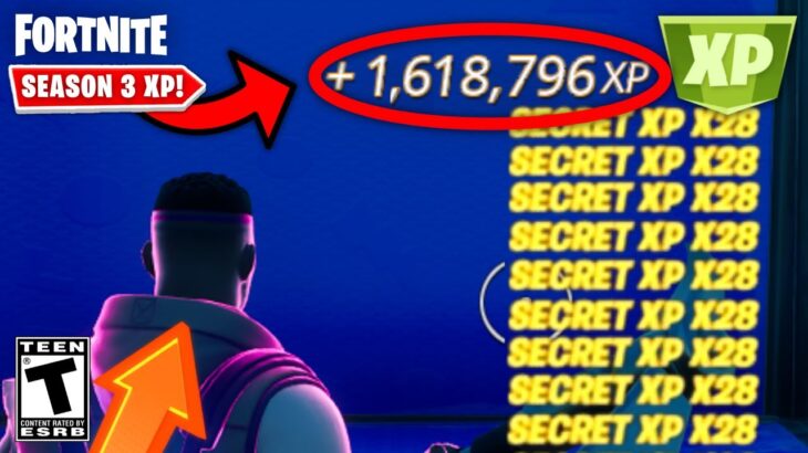 Fortnite *SEASON 3 CHAPTER 4* AFK XP GLITCH In Chapter 4! (OVER 1MIL XP)