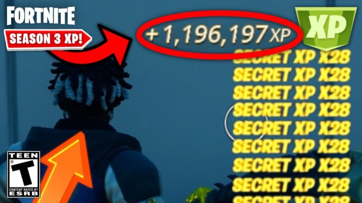 NEW BEST Fortnite *SEASON 3 CHAPTER 4* AFK XP GLITCH In Chapter 4! (+1MIL XP)