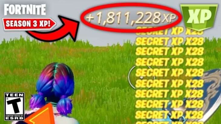 NEW Fortnite *SEASON 3 CHAPTER 4* AFK XP GLITCH In Chapter 4! (OVER 1MIL XP)