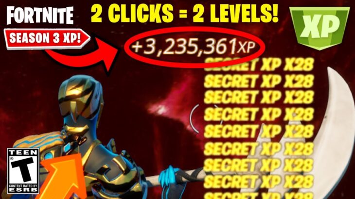 NEW OVERPOWERED Fortnite *SEASON 3 CHAPTER 4* AFK XP GLITCH In Chapter 4! (OVER 1MIL XP)