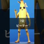 【ランキング】少しだけふざけた個人的に可愛いと思うフォートナイトスキンランキング✨【フォートナイト】