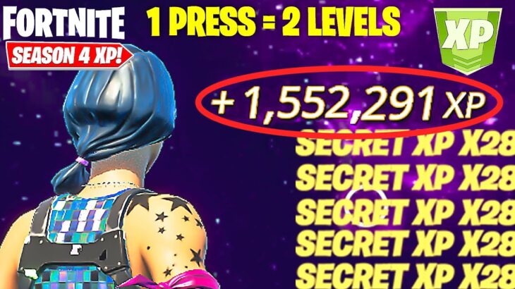 NEW Fortnite *SEASON 4 CHAPTER 4* AFK XP GLITCH In Chapter 4! (OVER 1MIL XP)
