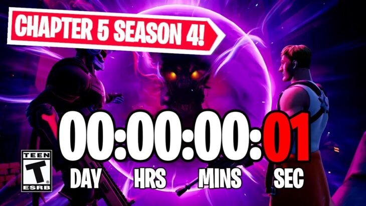 FORTNITE CHAPTER 5 SEASON 4 COUNTDOWN LIVE🔴 24/7 – Fortnite Event!