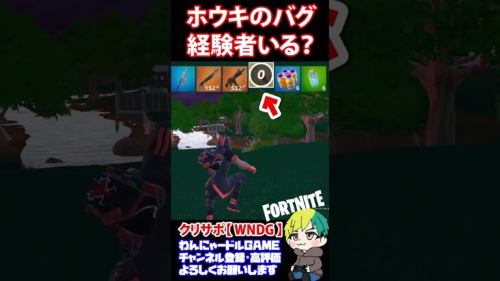 【バグ】経験者いる？ホウキのクールタイムバグ【フォートナイト/FORTNITE】#shorts